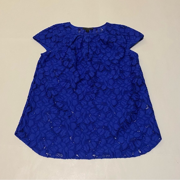 J. Crew Tops - 16. ⭐️ J. Crew blue top size 0